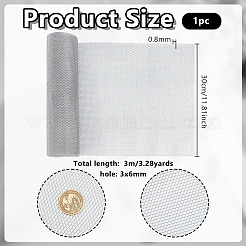Rouleau de 3 m de treillis métallique en aluminium pour modeler l'argile&nbsp;AJEW-WH0077-216