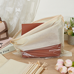 14 шт. 4-х видов квадратных тканевых упаковочных мешочков для обуви&nbsp;ABAG-PH0001-60B