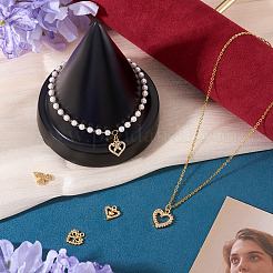 5 шт. 5 стиля латунные подвески с микропаве и кубическим цирконием&nbsp;KK-TA0002-99