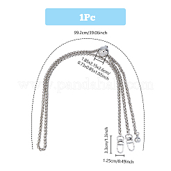 Chaînes de dragonne de téléphone en alliage de zinc&nbsp;FIND-WH0260-56P