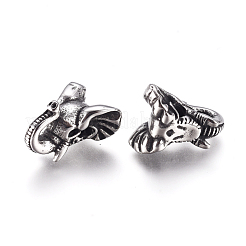 Бусины из нержавеющей стали 304&nbsp;STAS-G232-08AS