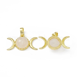 Природного розового кварца подвески&nbsp;G-H283-02D