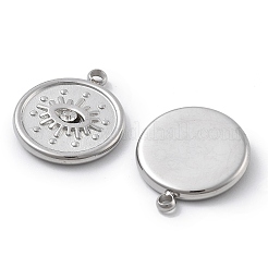 Подвески из нержавеющей стали 304 со стразами STAS-Z121-52P