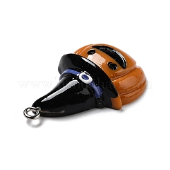 Подвески из непрозрачной смолы на хэллоуин RESI-D055-100P