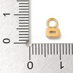 Ионное покрытие (ip) нержавеющая сталь 304 с подвесками из стразов&nbsp;STAS-G351-11G-02