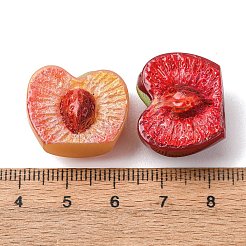 Undurchsichtige Frucht-Cabochons aus Kunstharz&nbsp;CRES-B038-03B