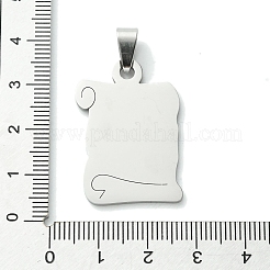 Подвески из нержавеющей стали 201&nbsp;STAS-U003-07P