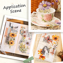 6 комплект из 6-х прозрачных лазерных наклеек для домашних животных&nbsp;DIY-SP0006-21