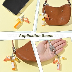 5 шт. резиновые ремешки для мобильного телефона&nbsp;HJEW-YW00291