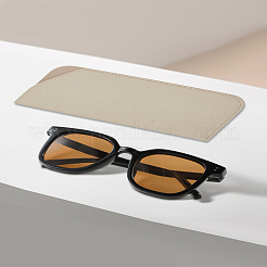 4шт. 4-цветный футляр для очков из искусственной кожи&nbsp;AJEW-LP0002-30C