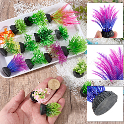 54 pz 18 stili di decorazioni per esposizione di alghe marine in plastica e resina&nbsp;DJEW-BM0001-01A