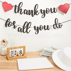 Бумажные баннеры с флагами&nbsp;DIY-WH20032-26