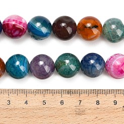 Natur Drachen Venen Achat Perlen Stränge&nbsp;GG-L001-L01-01B
