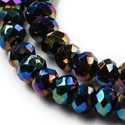 Стеклянные бусины с гальваническим покрытием &nbsp;EGLA-F149-FP-10