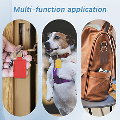 Брелок-подвеска из искусственной кожи&nbsp;KEYC-CL0001-12