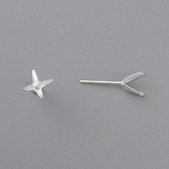 Boucles d'oreilles à griffes en acier inoxydable 304&nbsp;LS-STAS-O098-06S-04