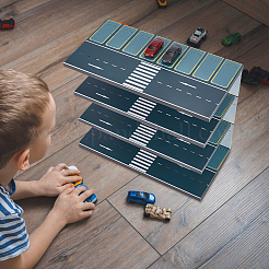 Мини модель автомобиля из пвх&nbsp;AJEW-WH0596-376