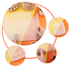 Netzbeutelrahmen aus Kunststoff&nbsp;DIY-WH0029-36