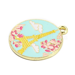 Подвески из эмали и сплава&nbsp;ENAM-M217-03C-G