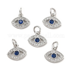 Латунные микро проложить кубического циркония подвески&nbsp;KK-E068-VB243