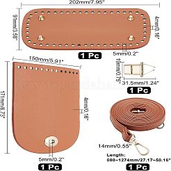 Bausätze für DIY-Taschen aus PU-Leder&nbsp;DIY-WH0308-112A