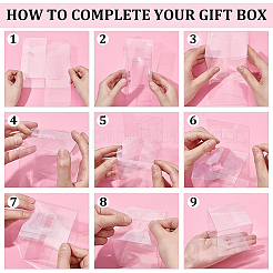 Faltbare transparente Haustierbox&nbsp;CON-WH0074-72C