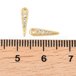 Латунные микро проложить кубического циркония подвески&nbsp;KK-F927-22G