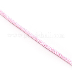 Polyester-Satin-Rattenschwanzkordel&nbsp;OCOR-WH0066-43K