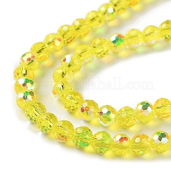 Trasparenti perle di vetro placca fili&nbsp;GLAA-Q099-B01-09