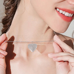 DIY-Sets zur Herstellung von Herzketten&nbsp;DIY-CA0006-76