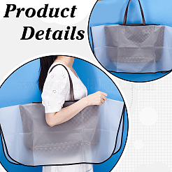 1 шт. квадратные матовые пылезащитные чехлы для сумок из ЭВА&nbsp;AJEW-PH0006-83