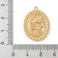 Подвески из нержавеющей стали 304 с эмалью&nbsp;STAS-P404-01G