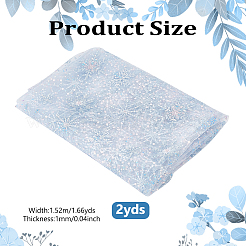 2 iarda di tessuto di organza e paillettes&nbsp;DIY-NB0016-06
