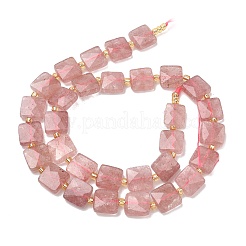 Природного кварца клубники нитей бисера&nbsp;G-L642-L06-10mm