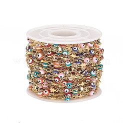 Chaînes de perles en laiton manuels&nbsp;CHC-I027-04G