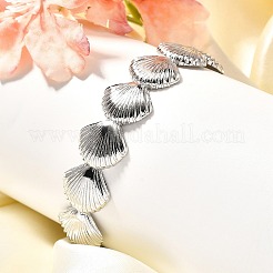 Латунь манжеты браслеты для женщин&nbsp;LS-BJEW-U018-03P