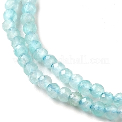 Природных амазонит бисер нитей G-V001-A01-2mm