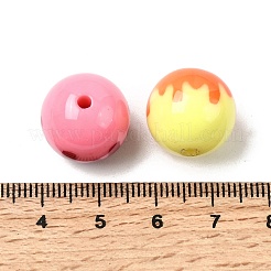 Краска для запекания непрозрачные акриловые бусины&nbsp;OACR-A044-01