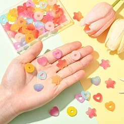 65 шт. 13 стиля аксессуаров из смоляных кабошонов&nbsp;RESI-YW0004-89