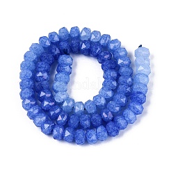 Stränge aus Imitations-Jade-Knisterglasperlen&nbsp;LS-GLAA-N068-01A-A02