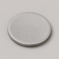 Cabochon per etichette vuote stampate in acciaio inossidabile 304&nbsp;STAS-WH0033-50D