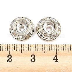 Ottone strass crystal beads&nbsp;RB-F035-06B-P