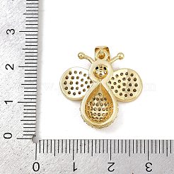 Латунные микро проложить кубического циркония подвески&nbsp;KK-P323-10G