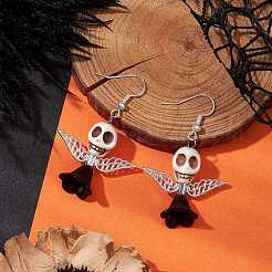 Boucles d'oreilles pendantes en acier inoxydable 304&nbsp;EJEW-JE06034