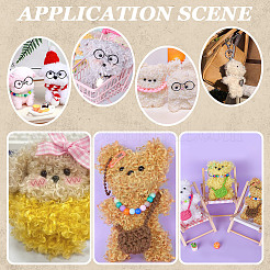 16 Stück 8 Farben DIY Plüschstäbe&nbsp;FIND-GO0003-76