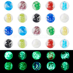 50шт светящиеся бусины лэмпворк ручной работы&nbsp;LAMP-TA0002-13