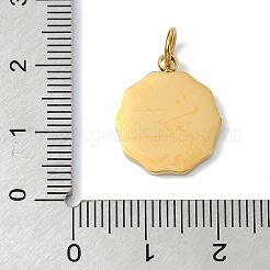 304 Edelstahl-Emaille-Anhänger&nbsp;STAS-A145-01C-G