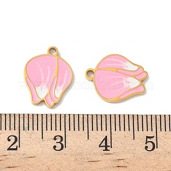 Подвески из нержавеющей стали 304 с эмалью&nbsp;STAS-I351-10G