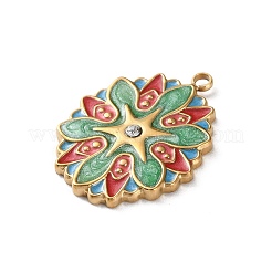 Подвески из нержавеющей стали 304 с эмалью&nbsp;STAS-Z146-02G-02A