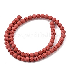 Fili di perline sintetiche di roccia lavica tinte&nbsp;GG-CBAAE19-06A-04